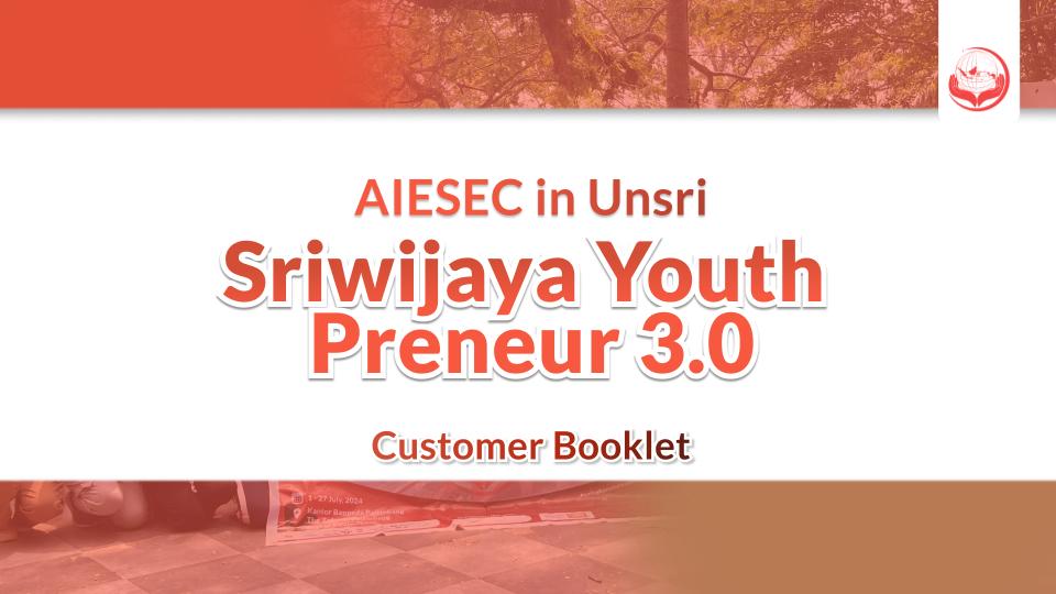 Local Project Sriwijaya Youthpreneur 2.0 Image